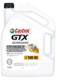 Huile moteur ordinaire Castrol GTX 5W30